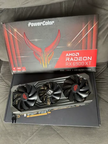 RX 6900XT RED DAVIL 16GB IMPECÁVEL 