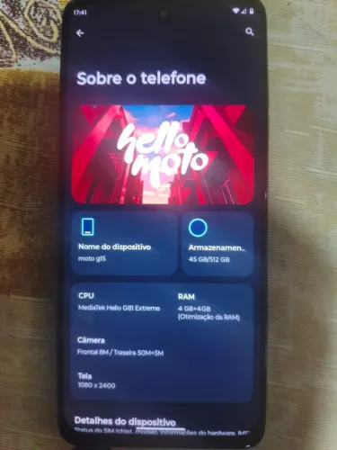 Vendo ou troco moto g15