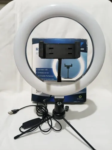 Ring Light de mesa 8" - 20cm