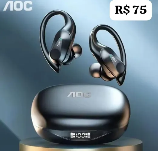 Fone bluetooth AOC R$ 75