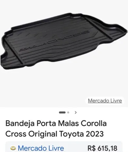 Tapete Bandeja Corolla Cross