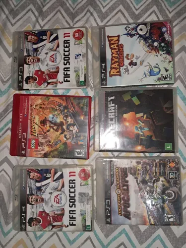 Kit 6 Jogos Playstation 3 Completos