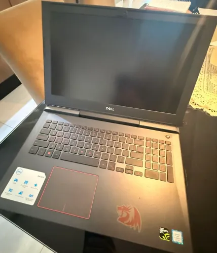 Notebook Dell G5 5587 Gamer - 16GB, GTX, SSD Samsung Evo + Bateria Zero (Com NF)