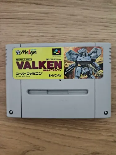 Assault Suits Valken (Cybernator) Super Nintendo SNES SFC Famicom Original