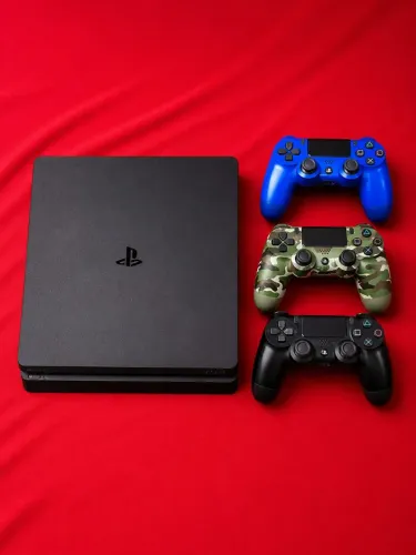Ps4 Slim 1tb com 3 controles