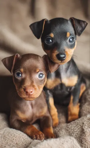 Pinscher pinche aceito cartão