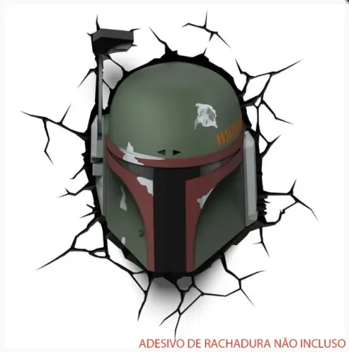 Luminária Star Wars Boba Fett