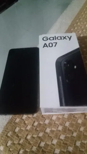 Samsung A07 novo na caixa