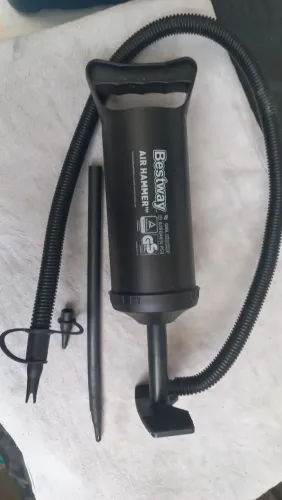 Bomba para inflar colchão de ar e piscinas