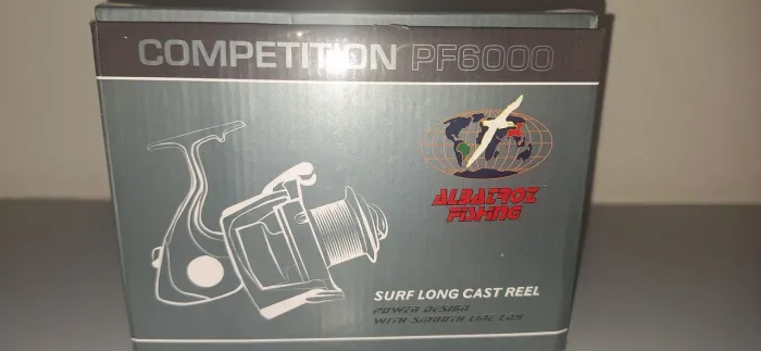 Molinete Albatroz Competition PF6000 Long Cast + Carretel Reserva (Na Caixa)