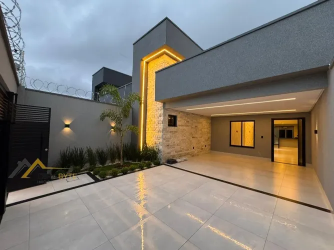 Casa 3 dormitórios para Venda em Goiânia, JARDIM ATLÂNTICO, 3 dormitórios, 3 suítes, 4 ban