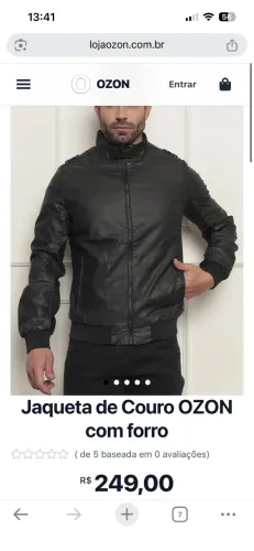 Jaqueta masculina nova sem uso tamanho g