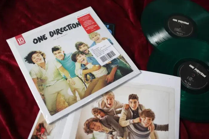 LP disco One Direction ?- Up All Night  vinil verde limitado mega raro