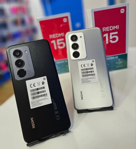 Celular Redmi 15 08/256-Preto Cinza Roxo Novo Lacrado Entregamos