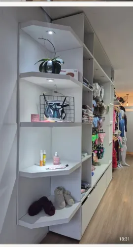 Móveis loja completo planejado em MDF