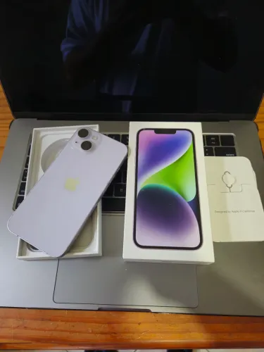 Iphone 14 lilás 128gb