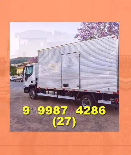 Frete para sua mudança! Transporte seguro e rápido! Carga garantida!