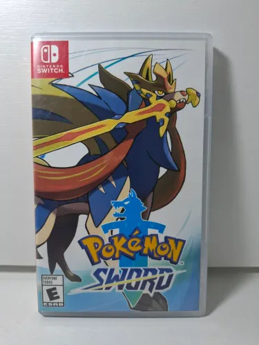 Jogo Pokémon Sword Na Caixa Perfeito Estado