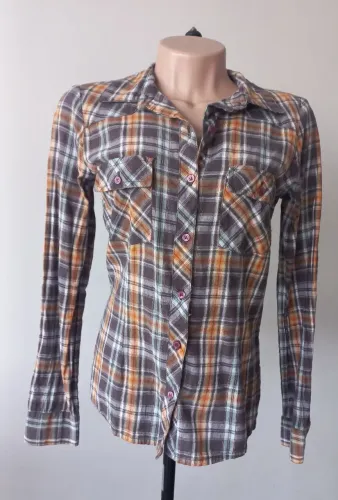 Camisa xadrez feminina