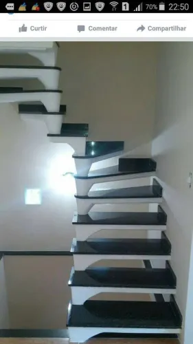 Santo's Escadas pré moldadas e pingadeira