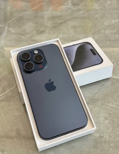 Iphone 15 pro 256gb azul 06 meses de garantia 