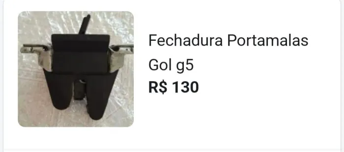 Fechadura Gol g5