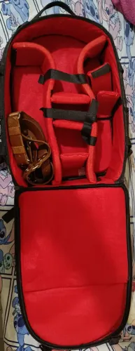 Bolsa de Fotógrafo profissional. Grande , cabe duas câmaras ou mais, lentes , flashs, notb