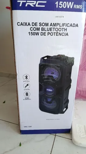 Caixa de som amplificadora