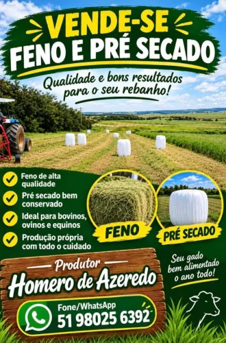 Feno e Pré secado .