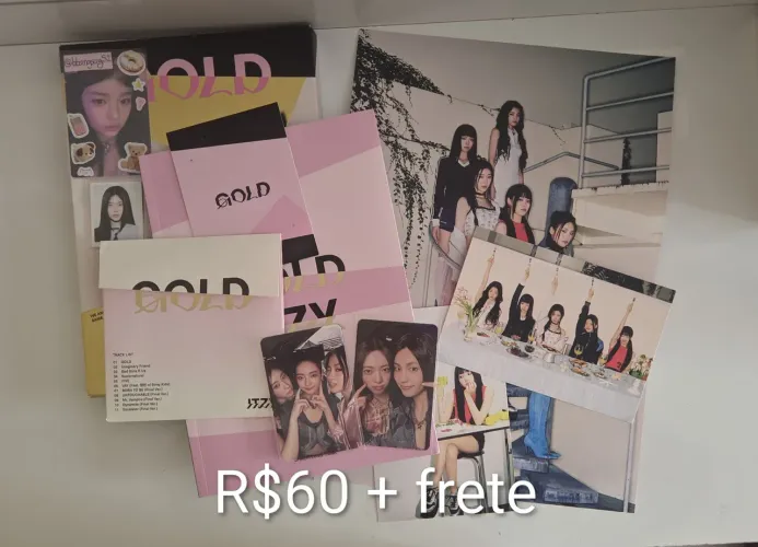 ÁLBUM ITZY GOLD WHITE - música k-pop