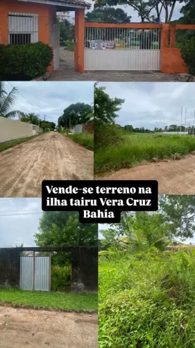 Terreno ilha tairu vera cruz