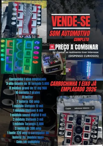 PAREDÃO COMPLETO