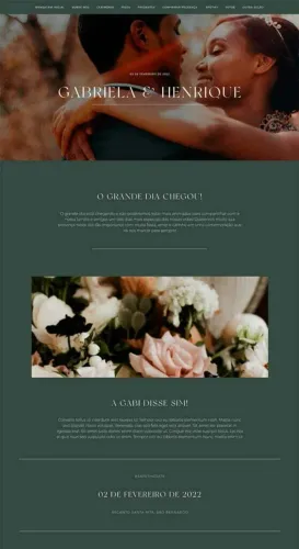 Site de Casamento