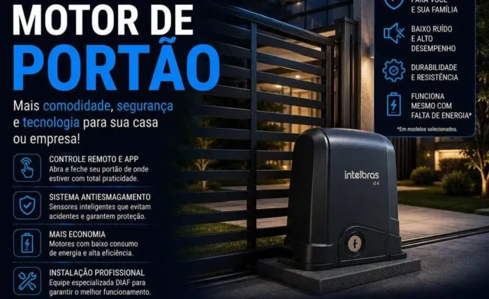 Motor de Portão completo!!!