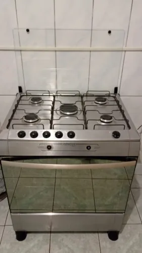 Fogão Inox Gênova 5 Bocas