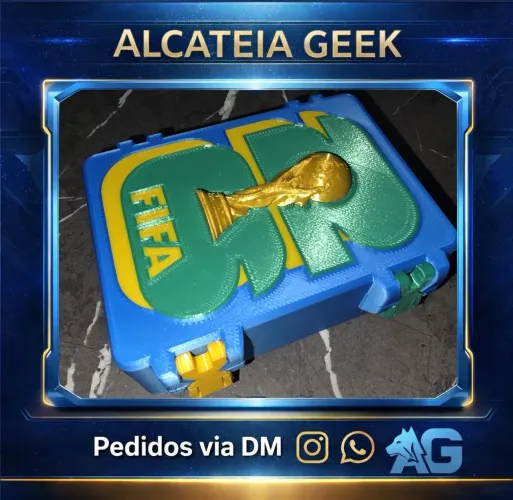 Porta Figurinhas do Álbum da Copa