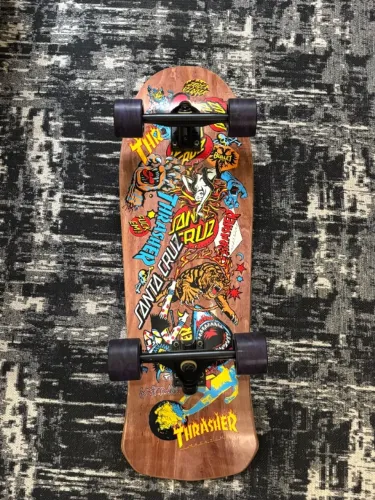Skate Old School Santa Cruz x Thrasher
