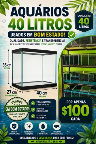 Aquários 40 litros