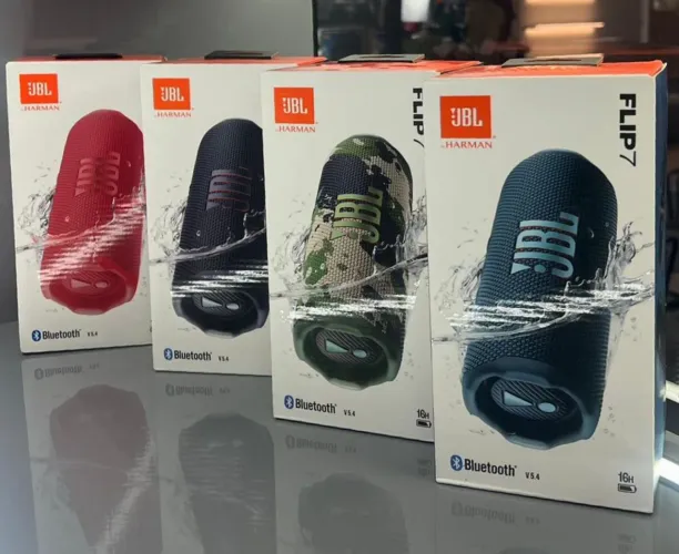 JBL Flip 7 Original Bluetooth Potente Resistente à Água