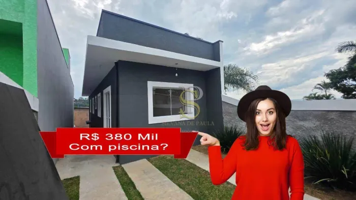 A Venda Casa com Piscina por R$ 380.000,00 - Mairiporã - SP