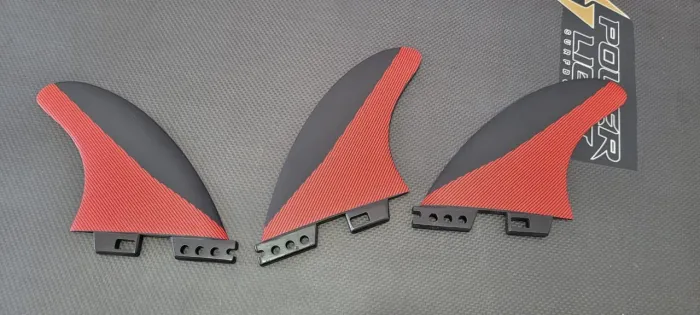 Jogo de quilhas FCS II - Performance - Fiberglass com honeycomb