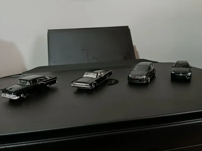 Kit Matchbox Black 4 minis