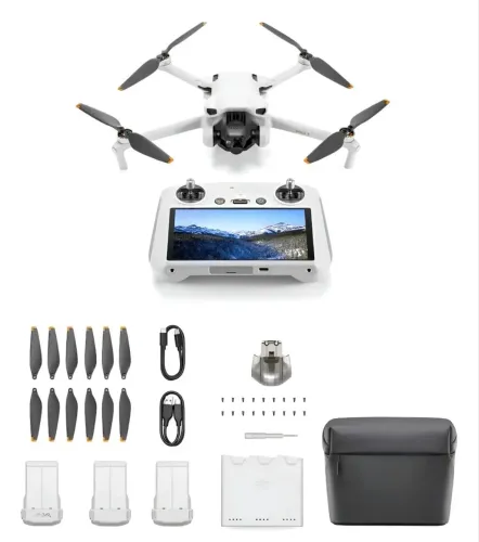 Drone DJI mini 3 pro fly more combo com tela