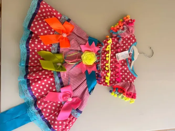Vestido de festa Junina