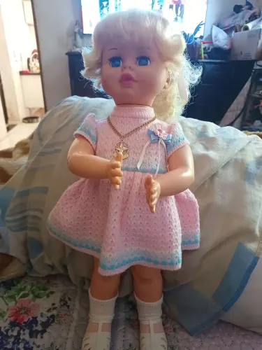 Boneca bate palminha estrela antiga .