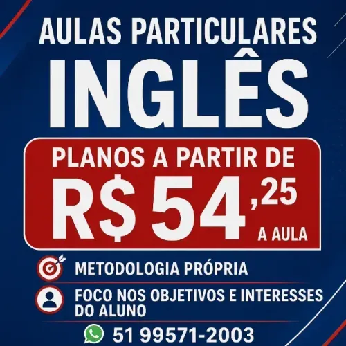 Aulas Particulares Inglês
