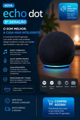 Echo dot 5ª geração
