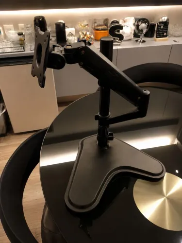 Suporte Articulado para Monitor com Base Pesada | Ajustável | Padrão VESA