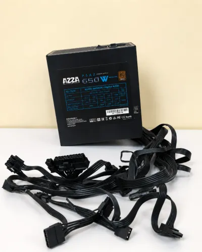Fonte AZZA 80 Plus 650W