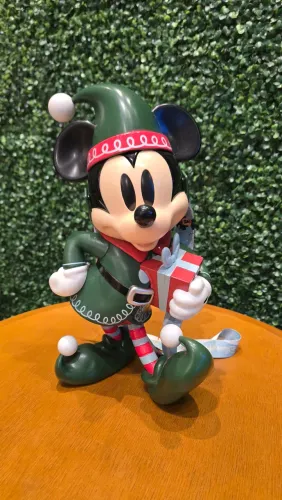 Balde Pipoca Mickey Duende Natal